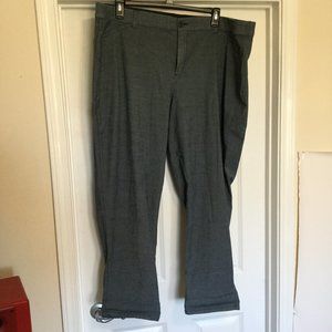 Lane Bryant Size 24 Boyfriend Blue Pants NEW NWT